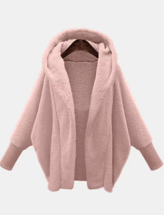 MOLLY | COSY HOODED TEDDY CARDIGAN