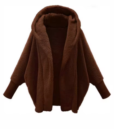 MOLLY | COSY HOODED TEDDY CARDIGAN
