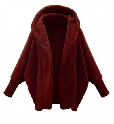 MOLLY | COSY HOODED TEDDY CARDIGAN