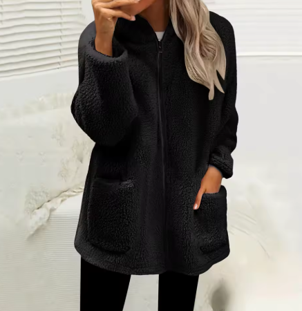 RUBY | COSY LONGLINE FLEECE JACKET