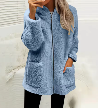 RUBY | COSY LONGLINE FLEECE JACKET