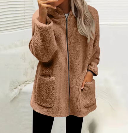 RUBY | COSY LONGLINE FLEECE JACKET