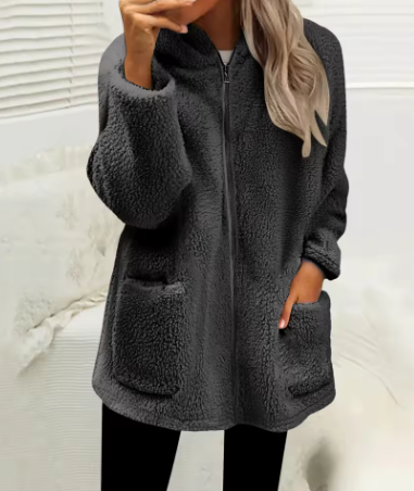 RUBY | COSY LONGLINE FLEECE JACKET