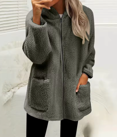 RUBY | COSY LONGLINE FLEECE JACKET