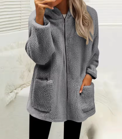 RUBY | COSY LONGLINE FLEECE JACKET