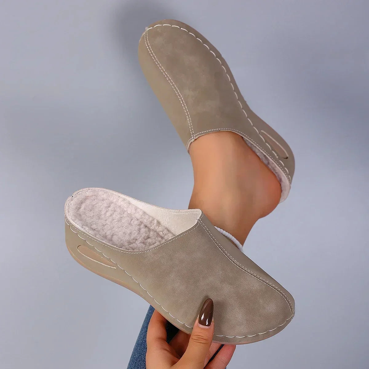 MABEL | COSY LINED SLIPPERS