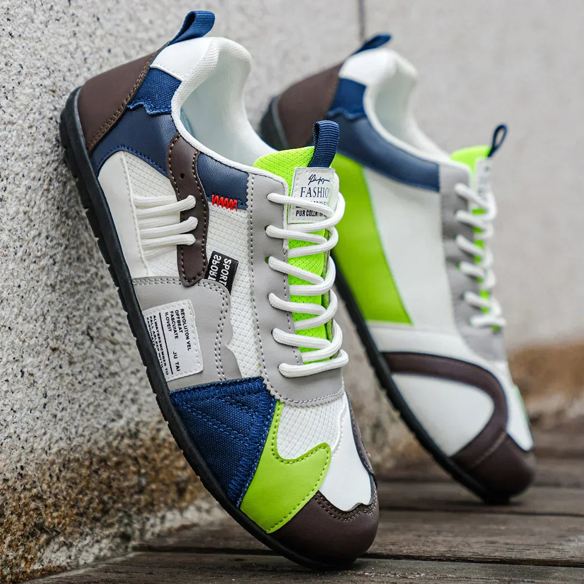 HARLOW | COLOUR BLOCK EVERYDAY SNEAKERS