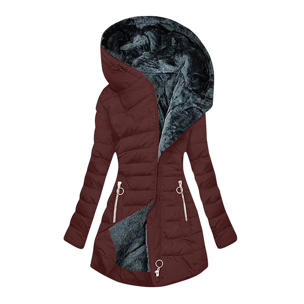 LILY | PADDED HOODED WINTER JACKET