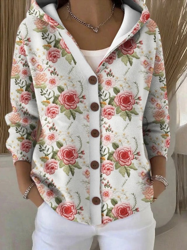 JANET | FLORAL CARDIGAN