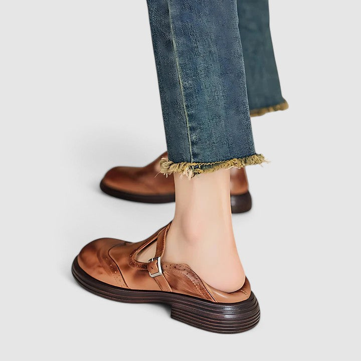 BEATRICE | CLASSIC BUCKLE MARY JANE SHOES