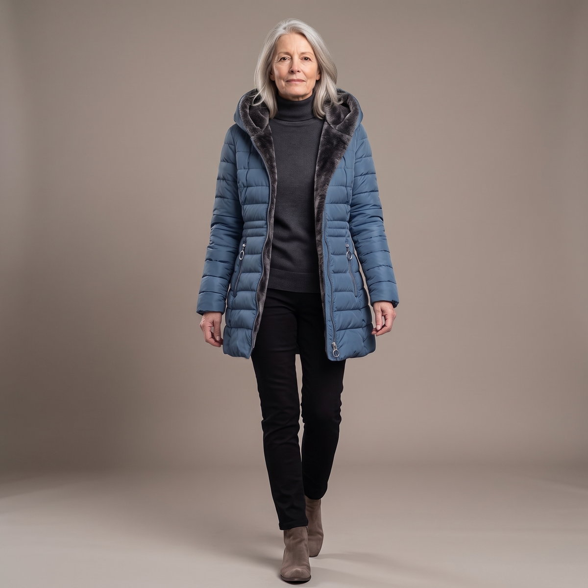 LILY | PADDED HOODED WINTER JACKET