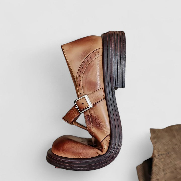 BEATRICE | CLASSIC BUCKLE MARY JANE SHOES