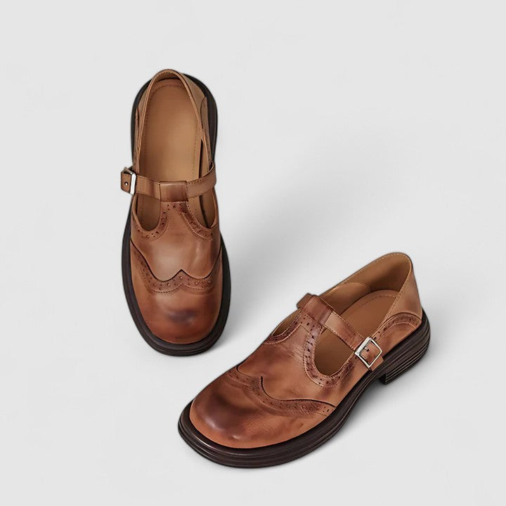 BEATRICE | CLASSIC BUCKLE MARY JANE SHOES