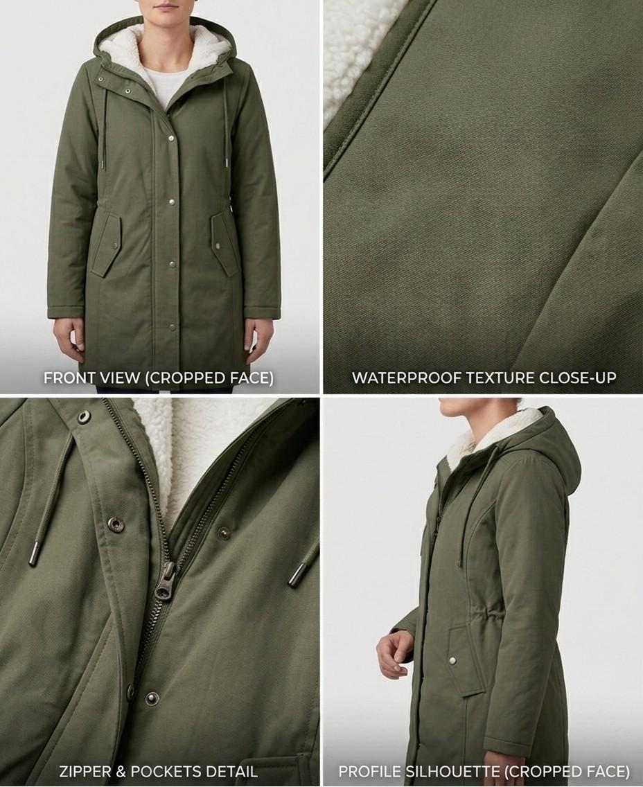 MARION | COSY HOODED LONGLINE COAT