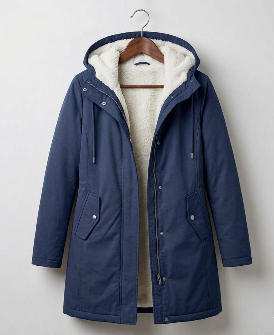 MARION | COSY HOODED LONGLINE COAT