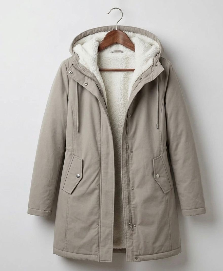 MARION | COSY HOODED LONGLINE COAT