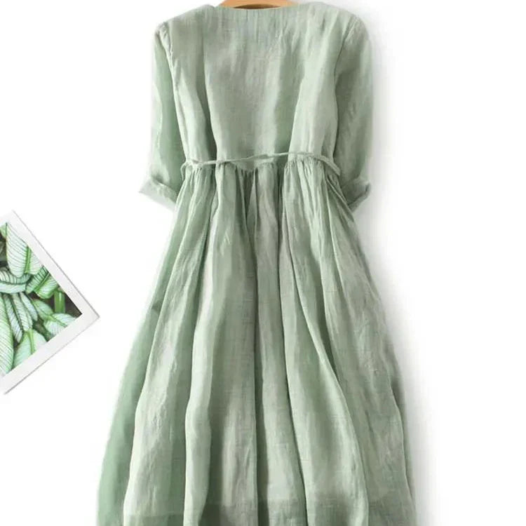 NADÈGE | FEATHERLIGHT MAXI DRESS