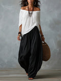 JADIA | ELEGANT OFF-SHOULDER TWO-PIECE SET