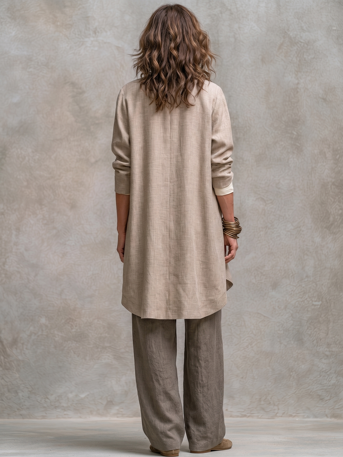 CAMILLA | RELAXED THREE-PIECE TROUSER SET