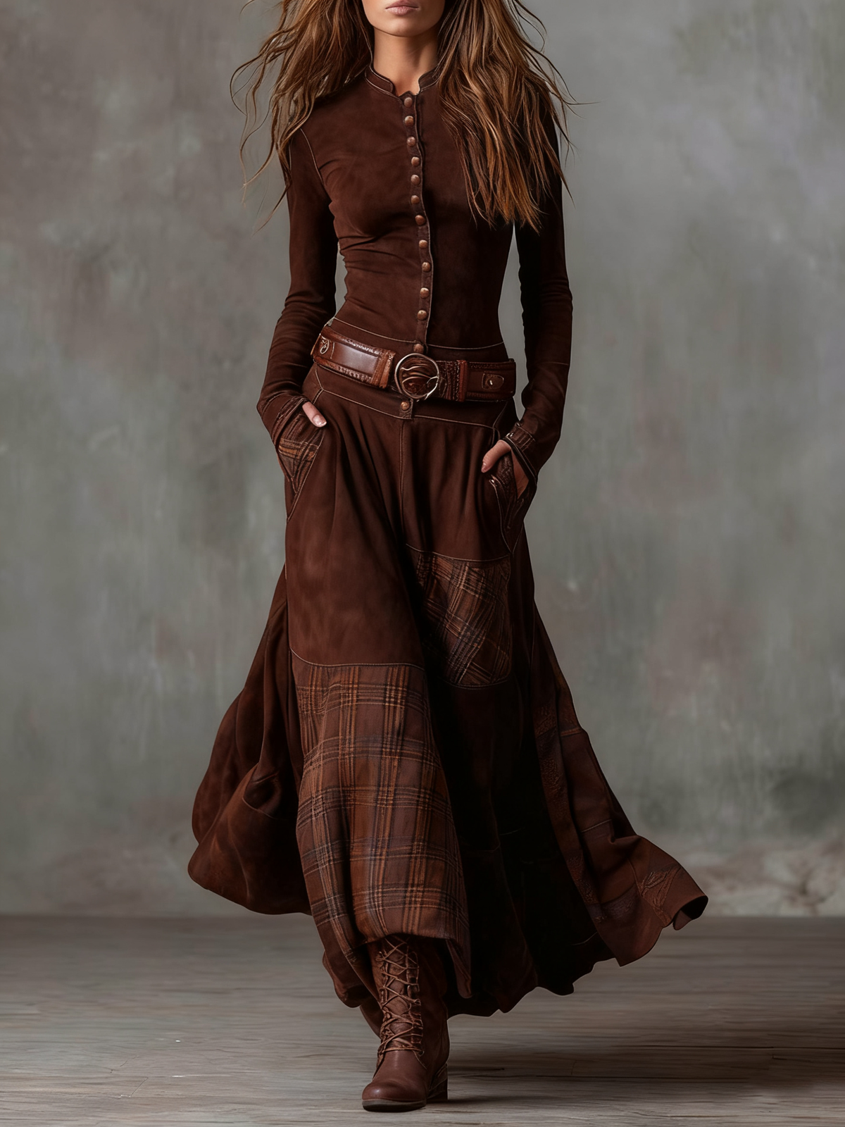 VERITY | VINTAGE PATCHWORK MAXI DRESS