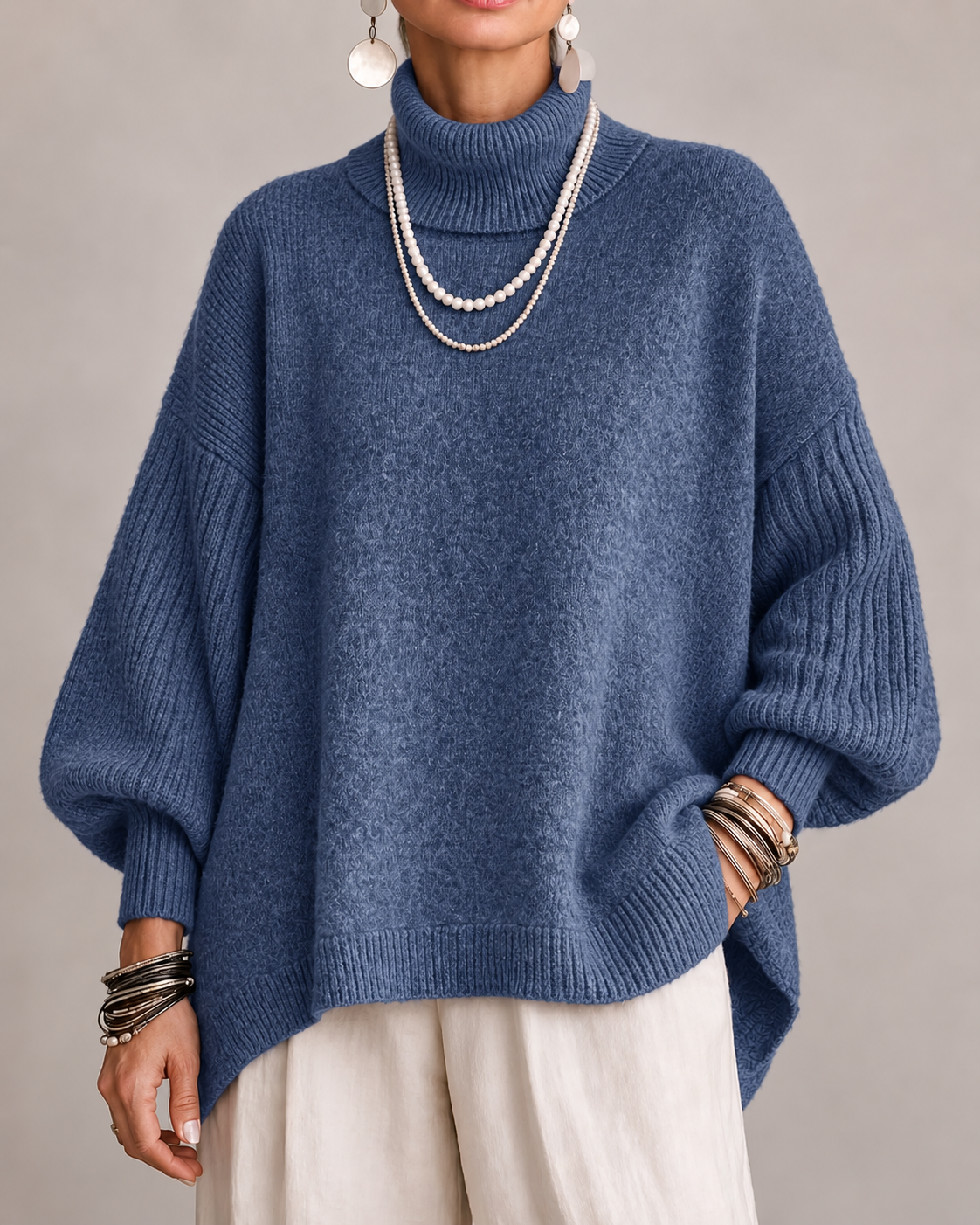 KATHLEEN | ELEGANT TURTLENECK SWEATER
