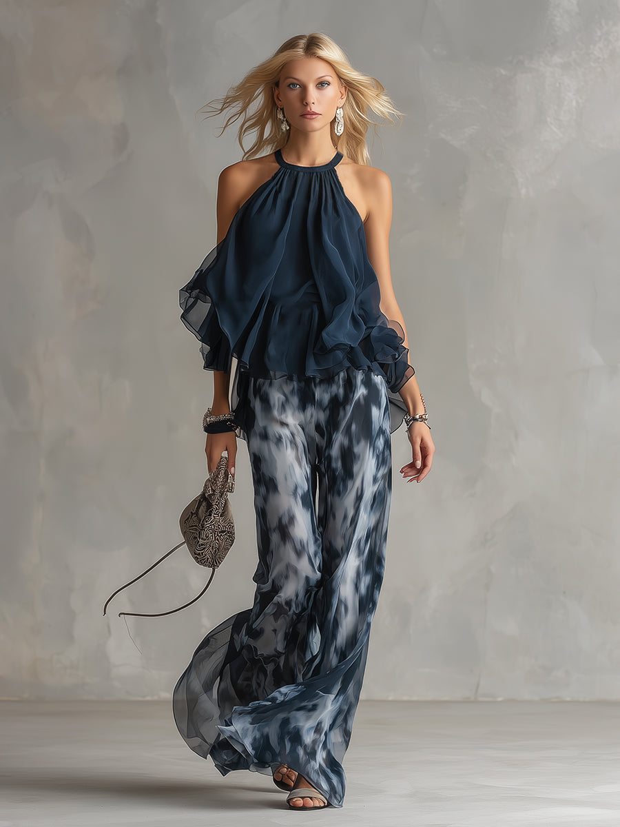 AUBREY | ELEGANT FLOWING TWO-PIECE SET