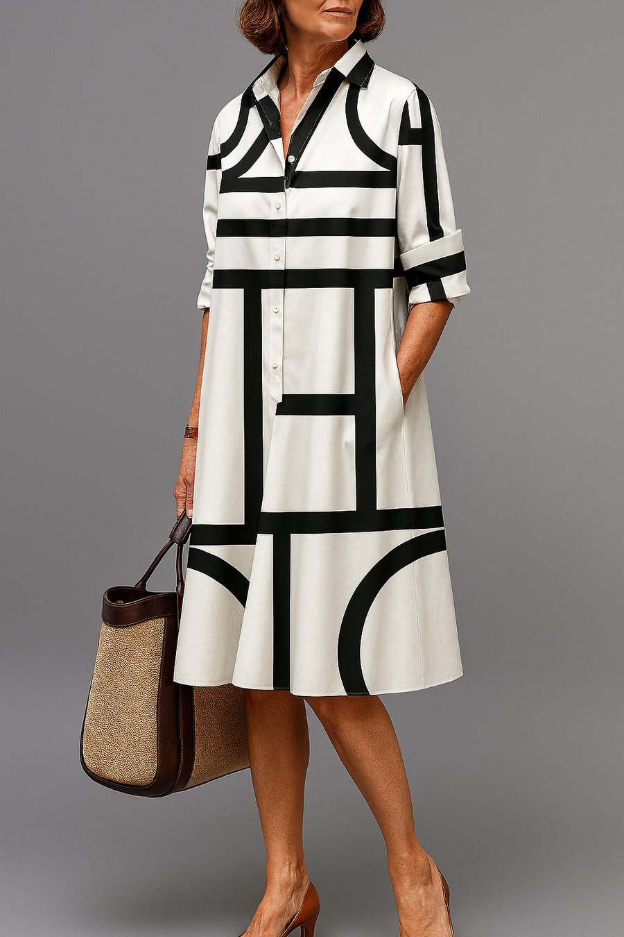ELLIE | STYLISH AND ELEGANT MIDI DRESS