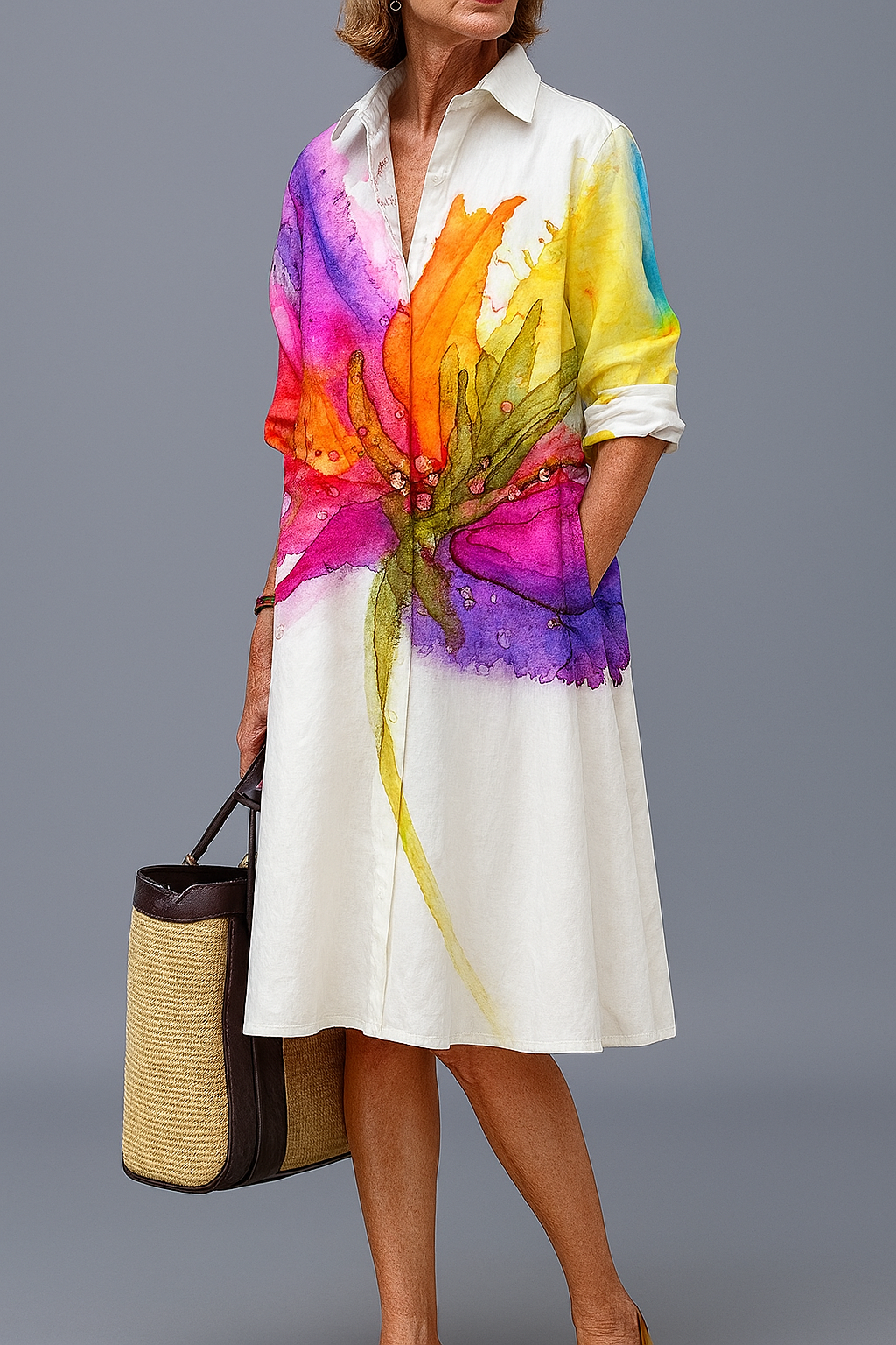 LYDIA | STYLISH AND ELEGANT MIDI DRESS