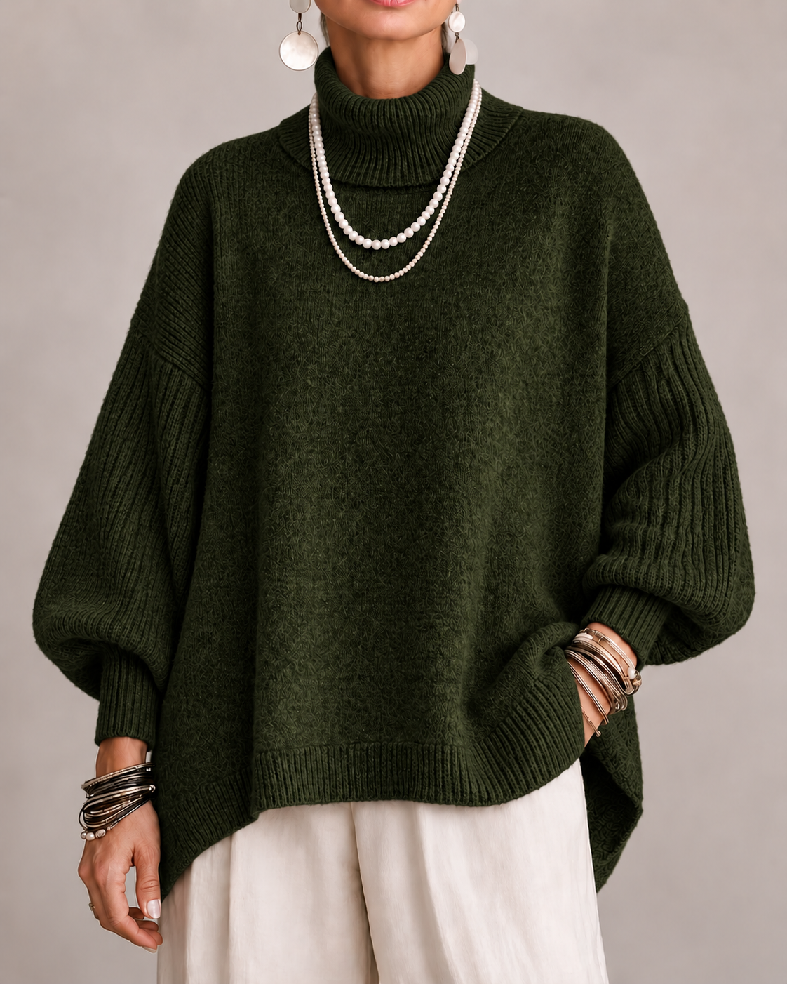 KATHLEEN | ELEGANT TURTLENECK SWEATER