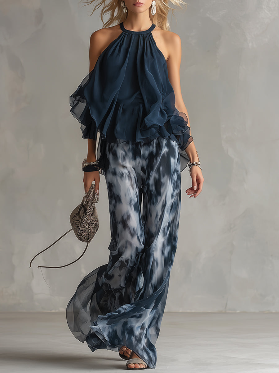 AUBREY | ELEGANT FLOWING TWO-PIECE SET