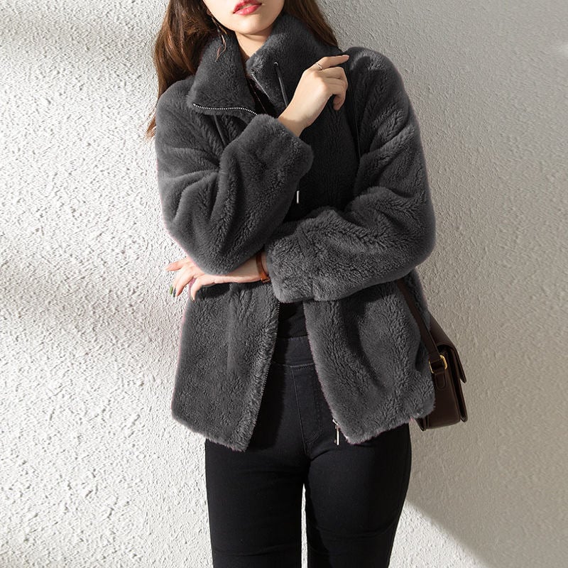 ISABEL | COSY TEDDY ZIP JACKET