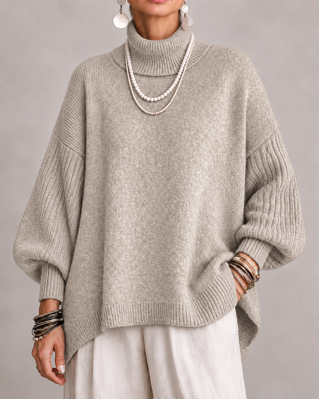 KATHLEEN | ELEGANT TURTLENECK SWEATER