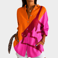 VIVIAN | SUNSET SAFARI STATEMENT BLOUSE