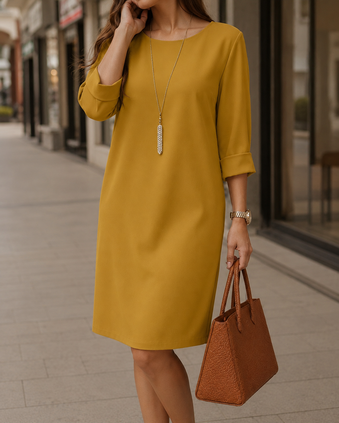 MARGOT | RELAXED EVERYDAY MIDI DRESS