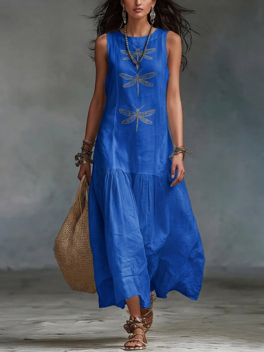 FLORENCE | DRAGONFLY RELAXED MIDI DRESS