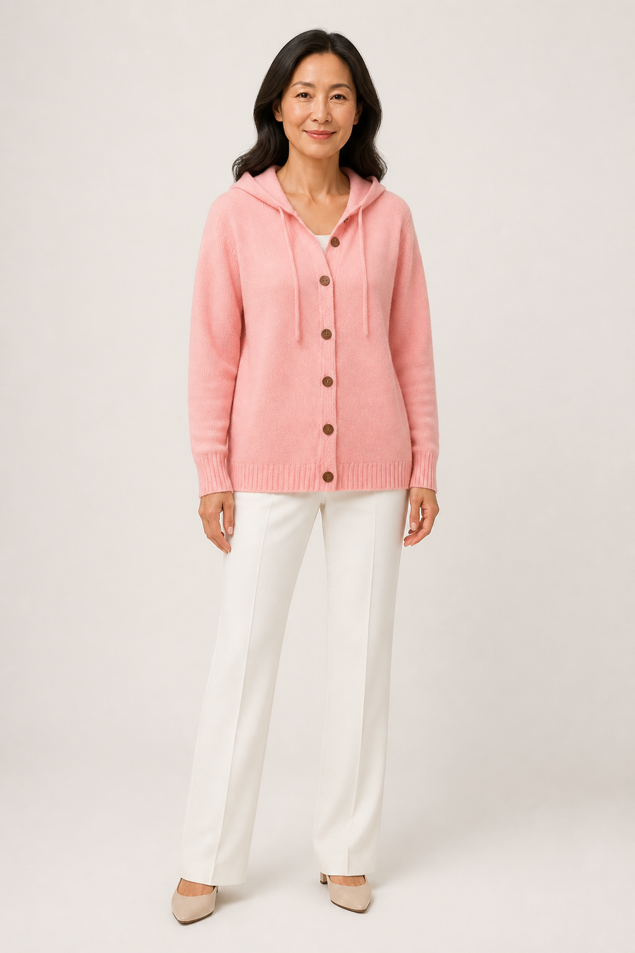 BRENDA | COSY CARDIGAN HOODIE