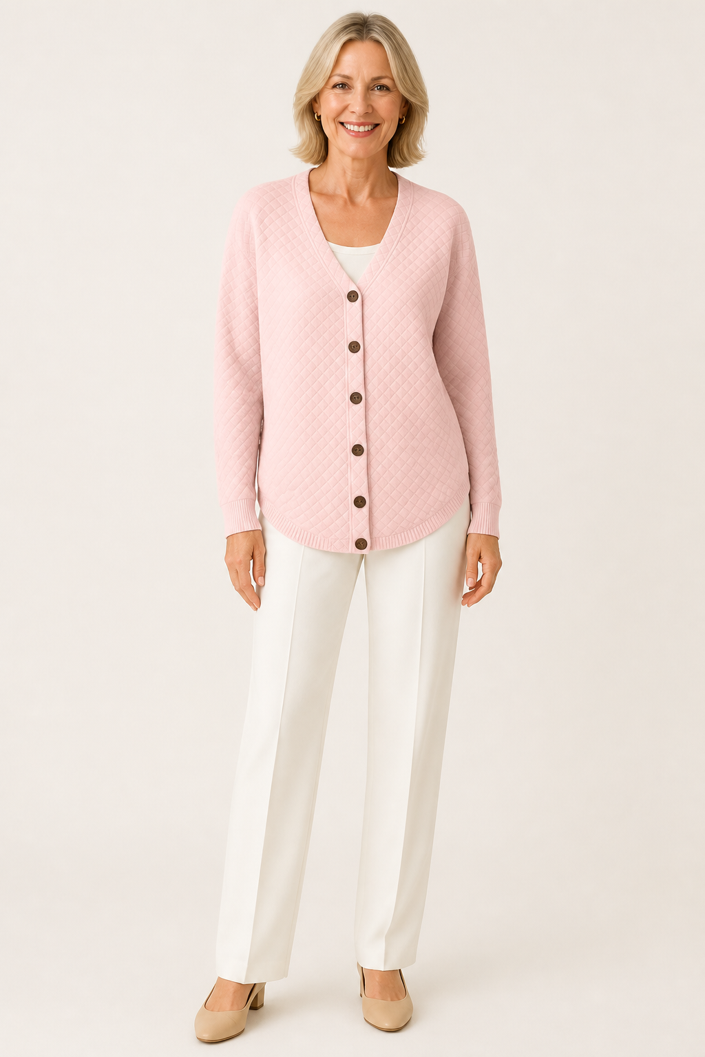 LAVERNE | QUILTED CARDIGAN