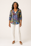 CAROLINE | PATCHOULI ARTISTIC CARDIGAN