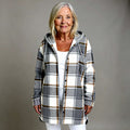 MARTINA | WOMEN'S MESH BUTTON PLACKET JACKET