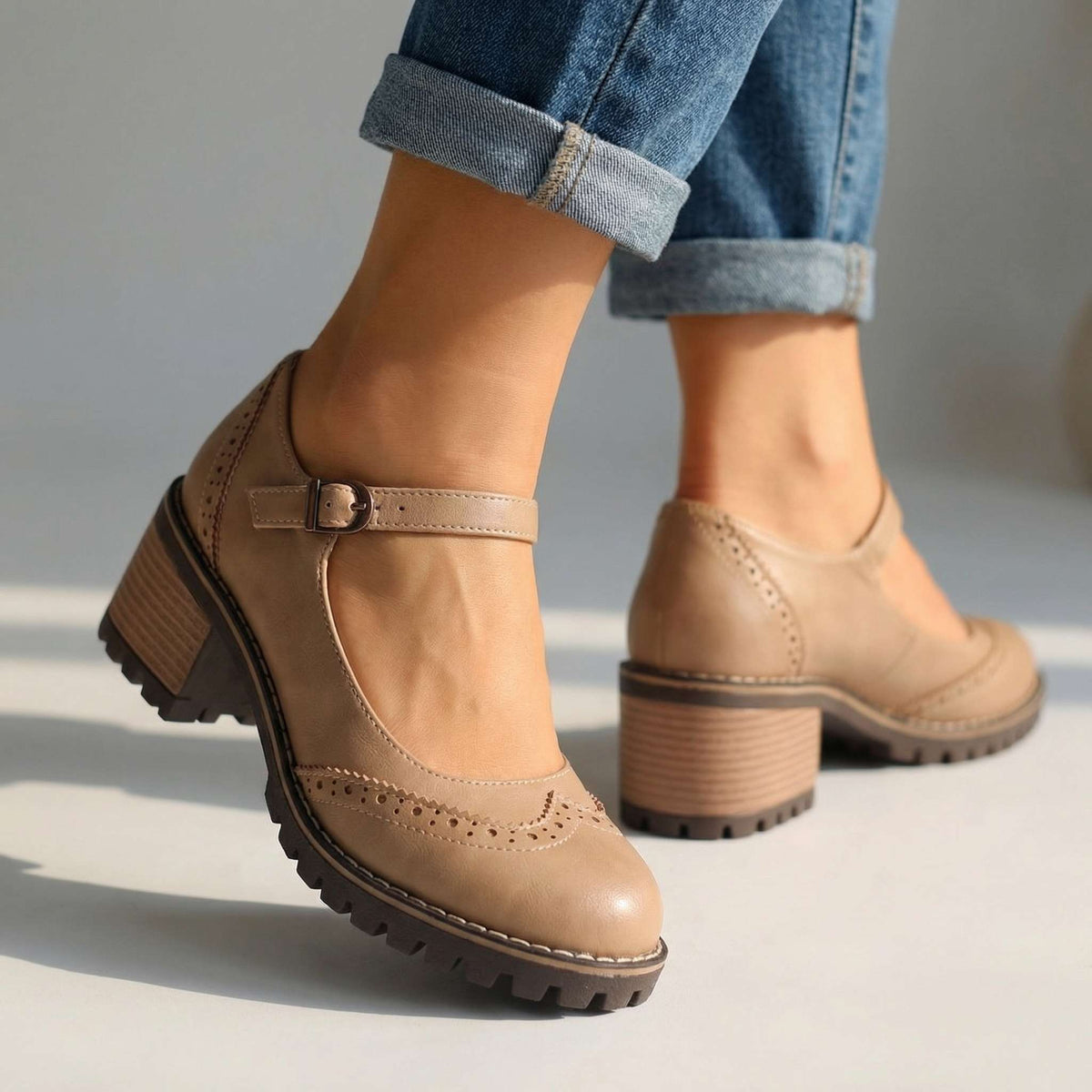ROSIE | CLASSIC MARY JANE BLOCK HEELS