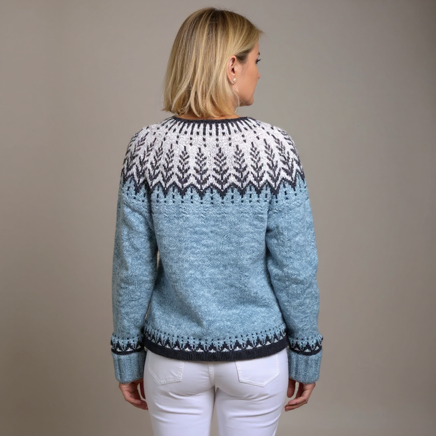 FREYA | RETRO ICELANDIC CARDIGAN