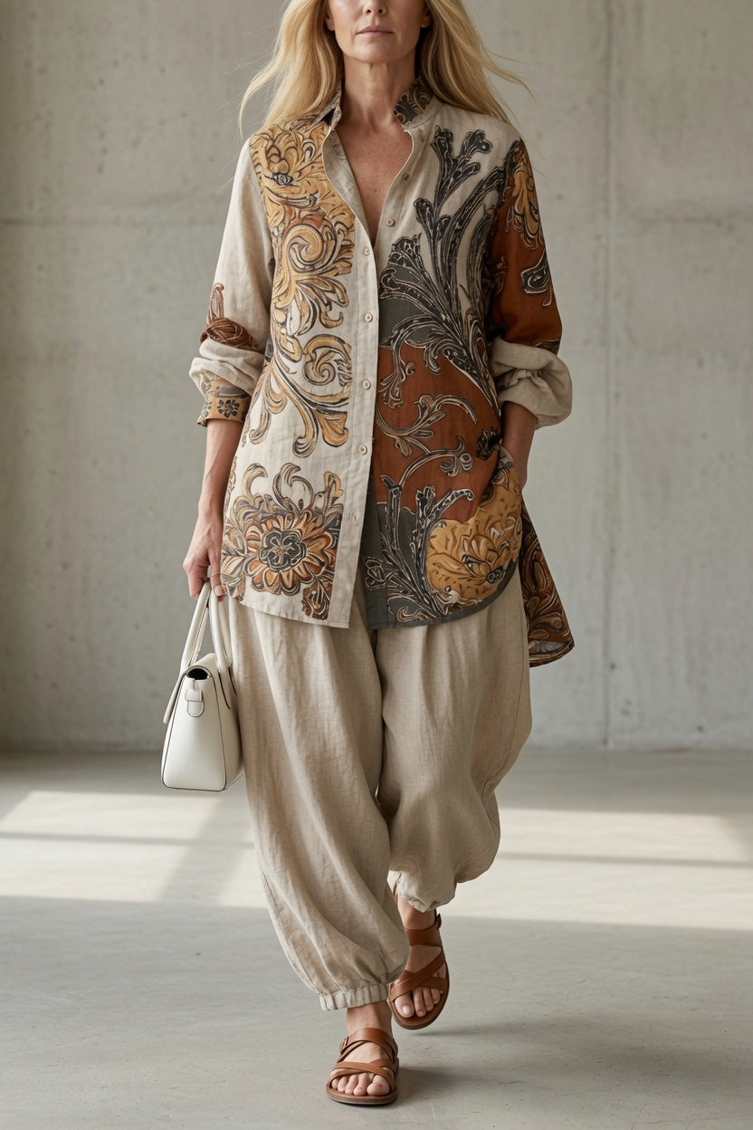 MARGOT | PAISLEY RELAXED TWO-PIECE SET