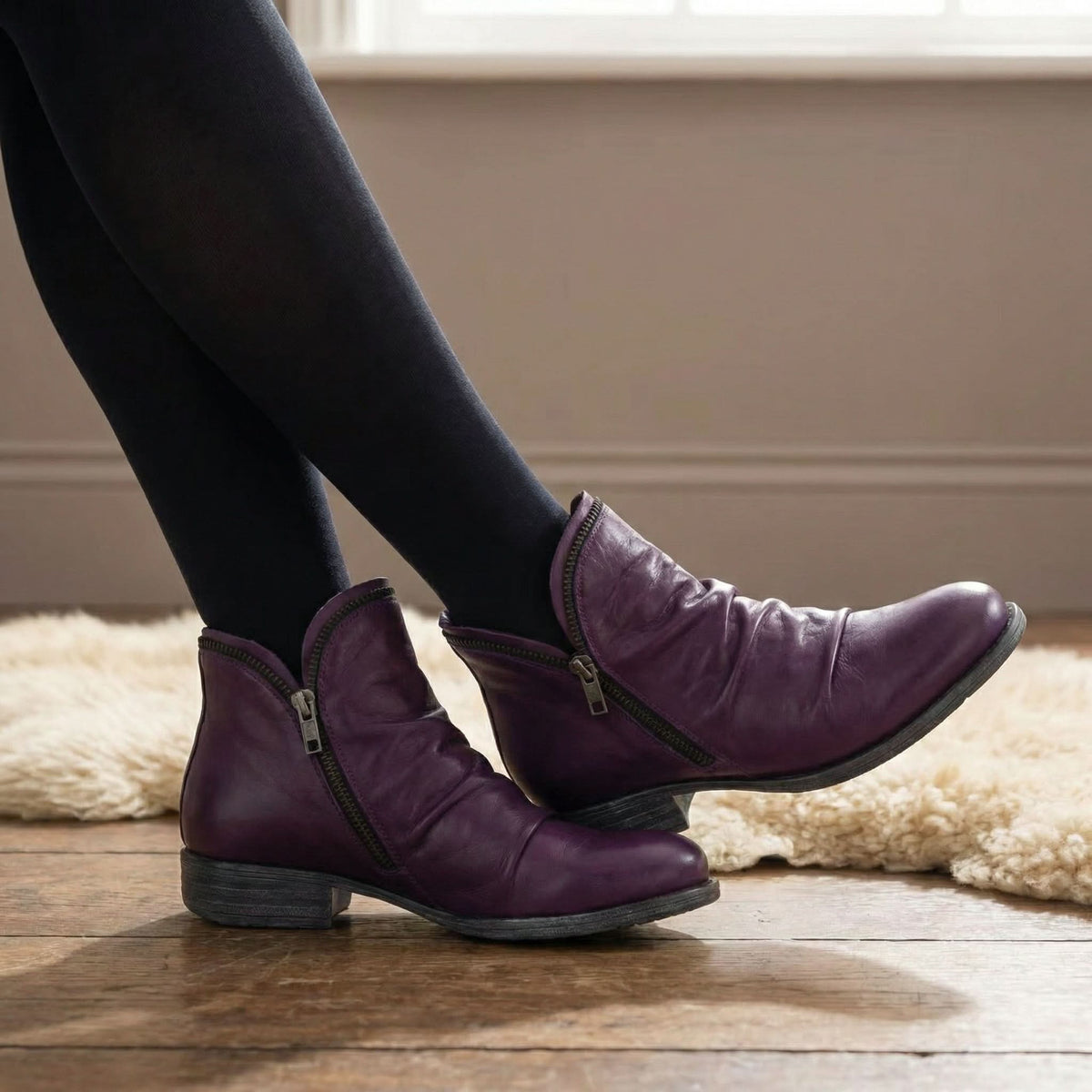 MELINDA | COMFY ANKLE BOOTS