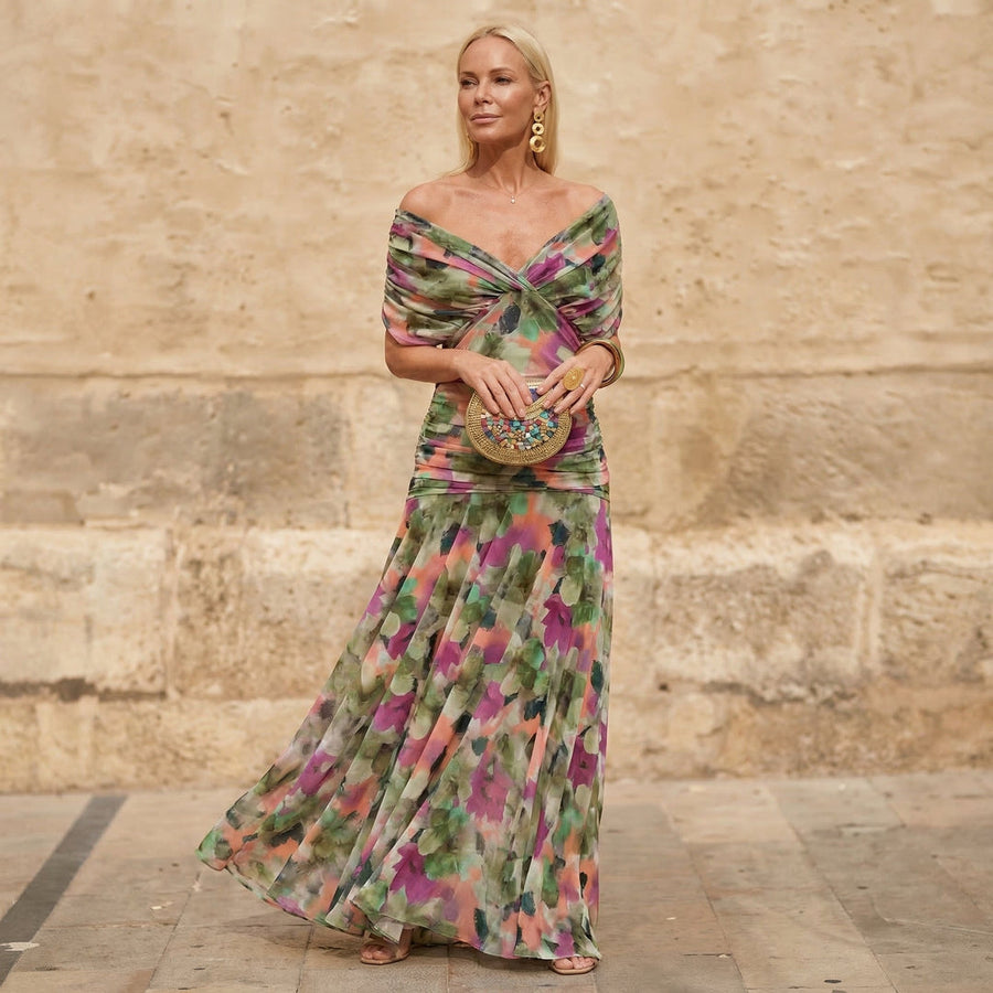 KELSEY | COLORFUL ELEGANT DRESS