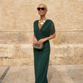 MORGAN | ELEGANT GREEN DRESS