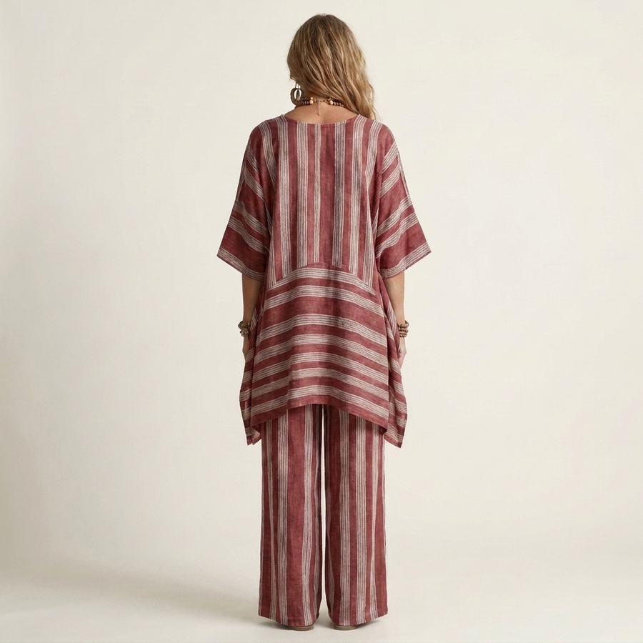 MATILDA | RELAXED STRIPED TWO-PIECE SET