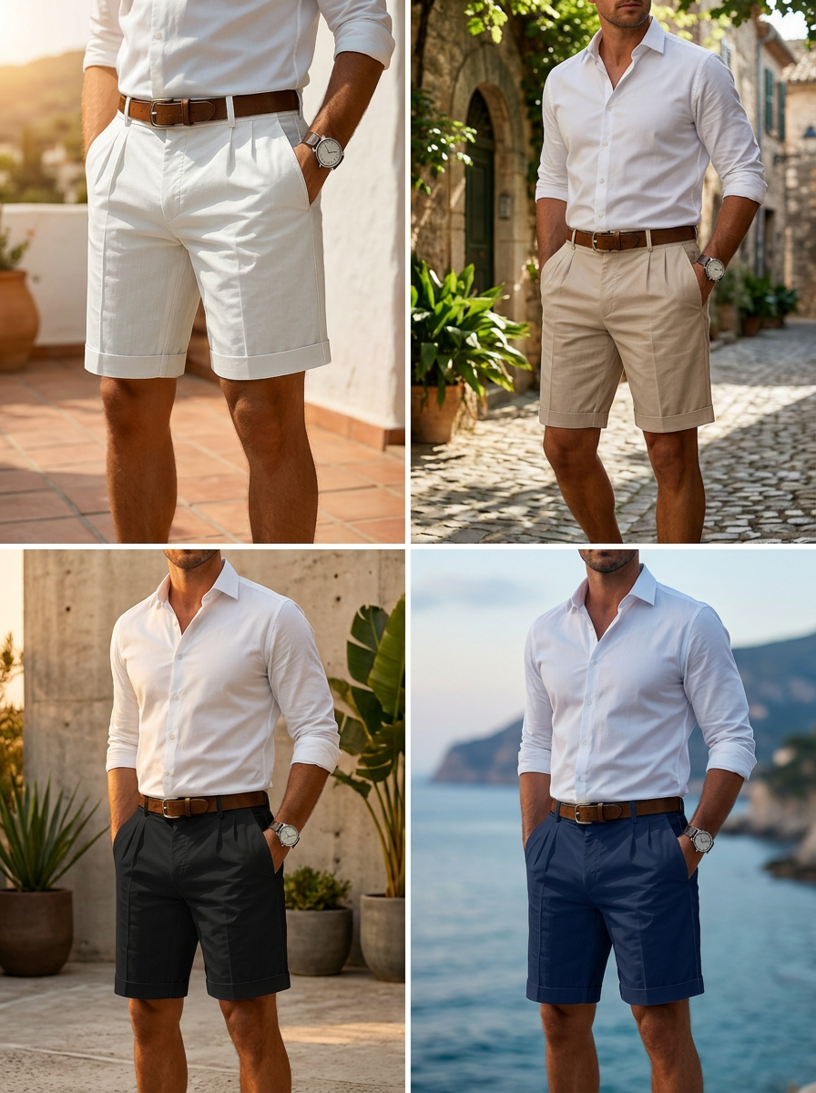 HENRY | CLASSIC TAILORED SUMMER SHORTS