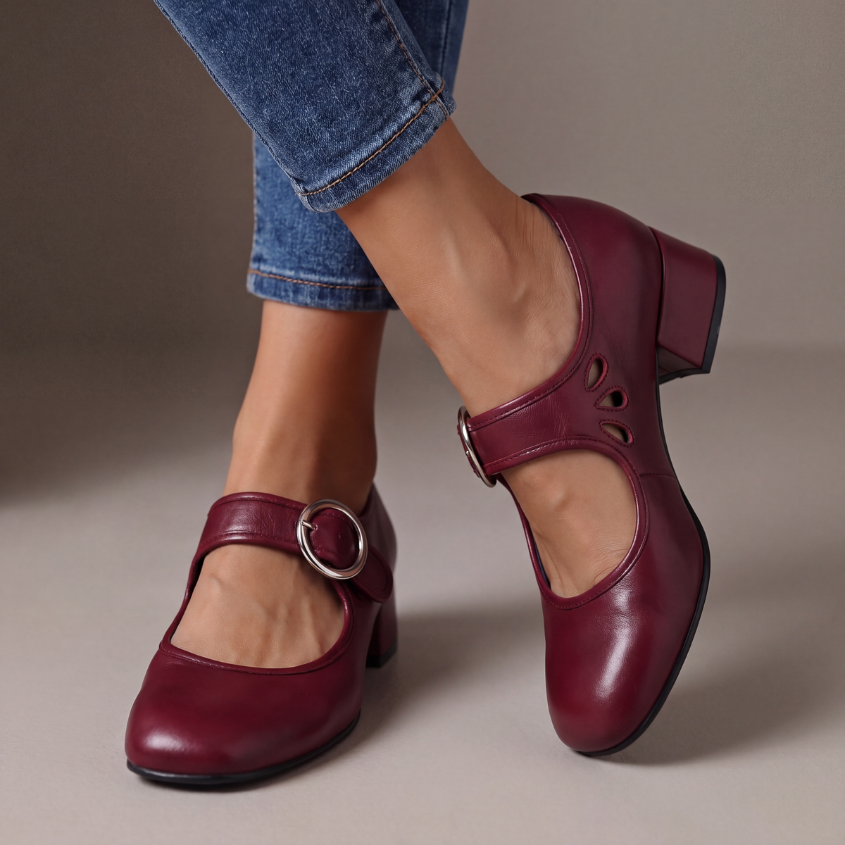 NANCY | ELEGANT MARY JANE HEELS