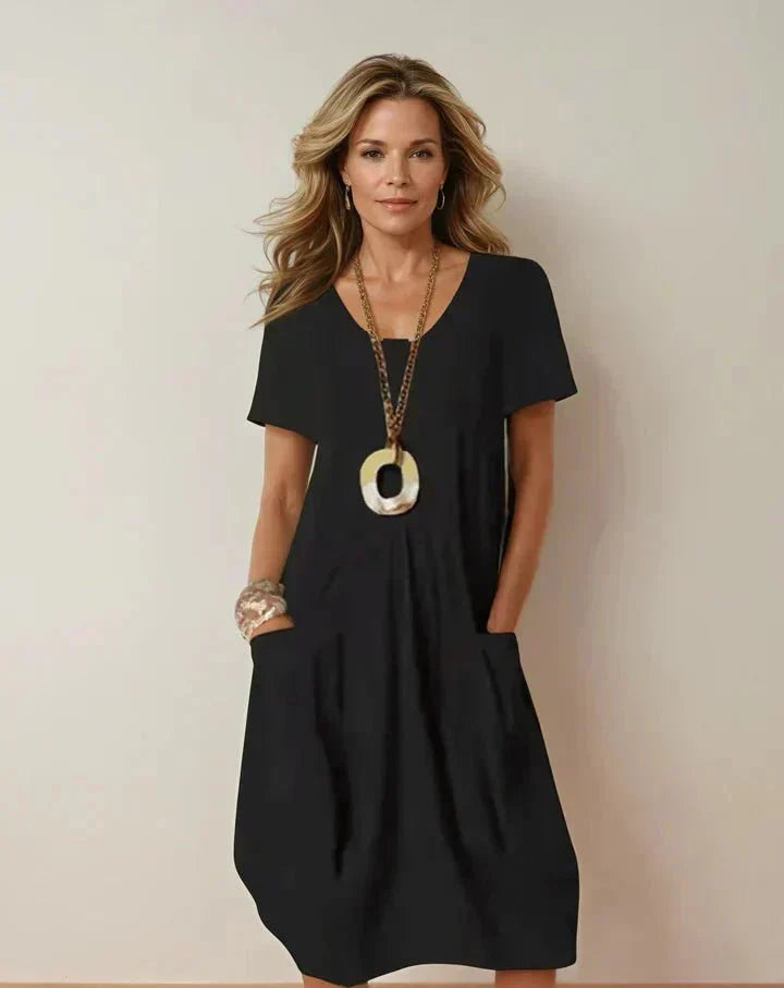 ORIANE | FLUID CASUAL MAXI DRESS