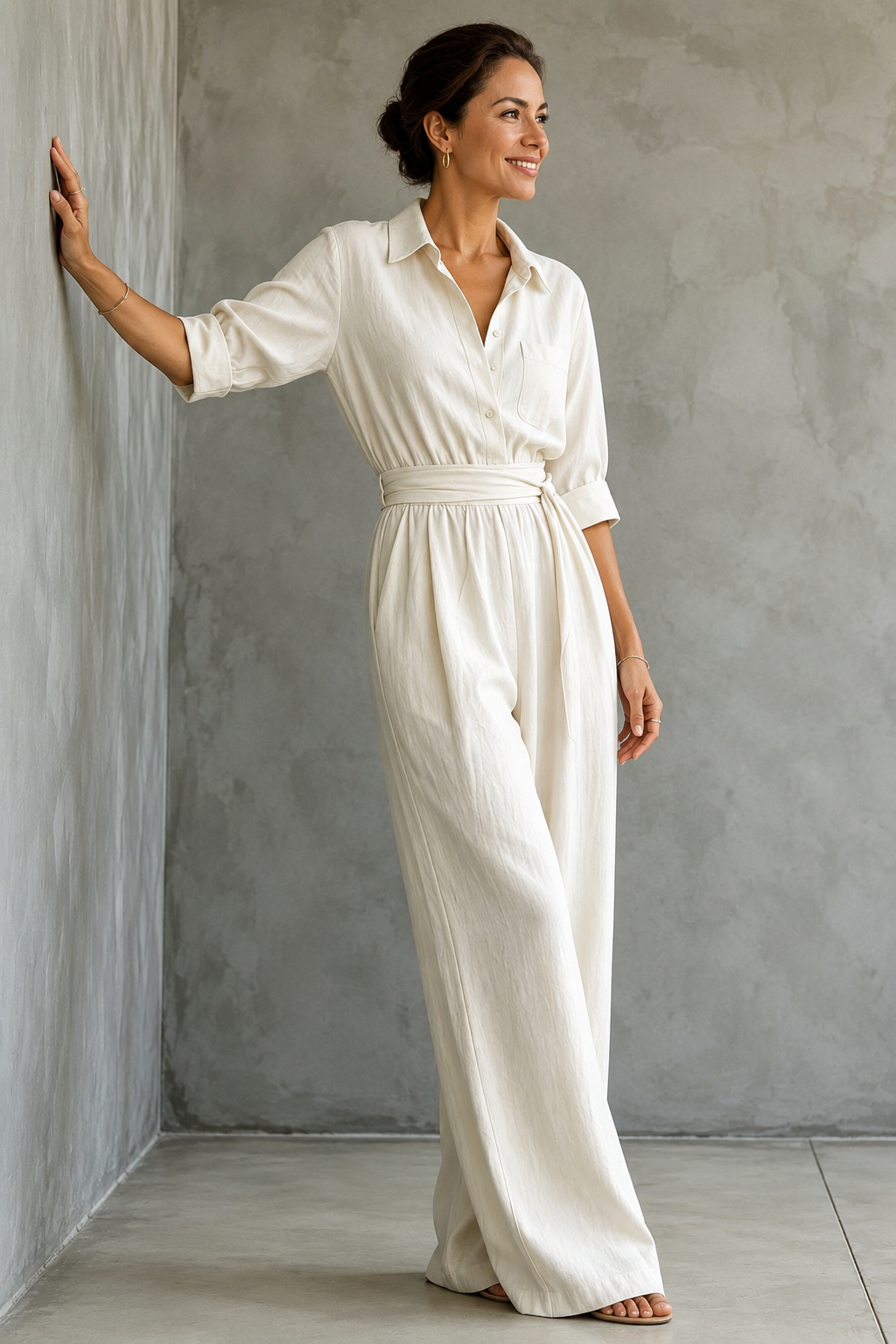 MONROE | ELEGANT WIDE-LEG JUMPSUIT